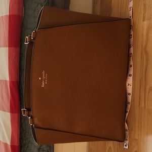 EUC Kate Spade laptop tote in warm ginger
